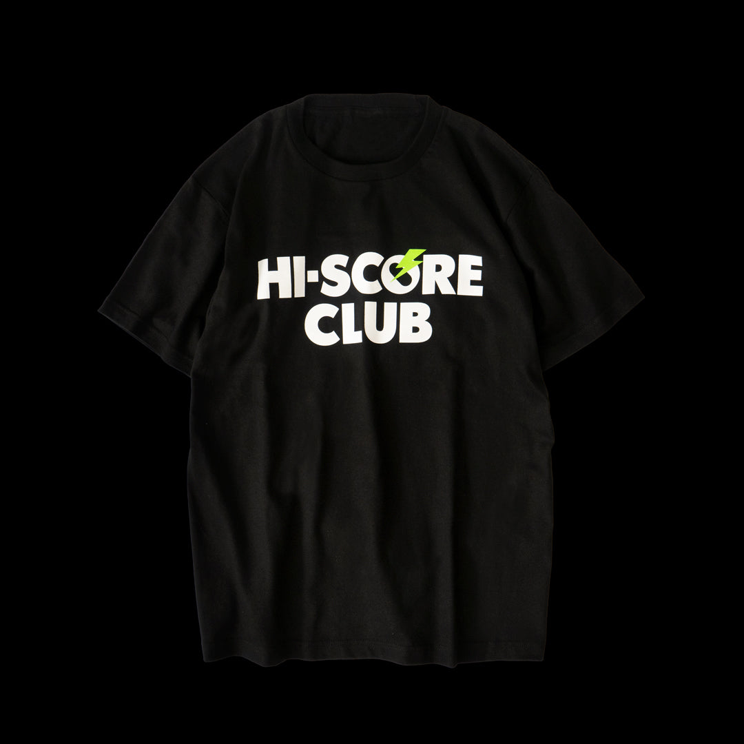 HI-SCORE CLUB LOGO TEE / BLK　　　　